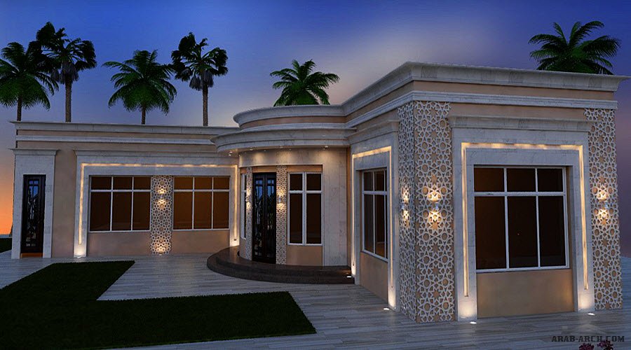 ديكورات خارجية بالشعله